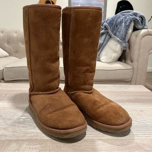 UGG tall chestnut boots size 9